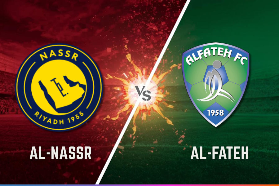 the logos of al fateh and al nassr official team logos