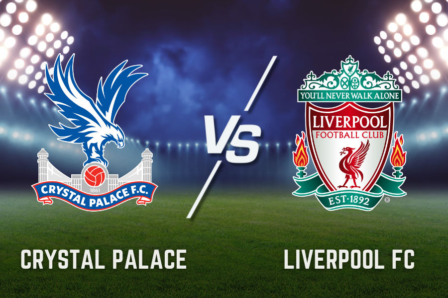 the official logos of crystal palace and liverpool football teams