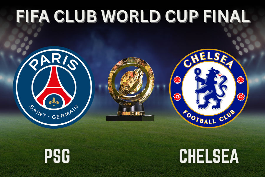 fifa club worl club final with chelsea and psg