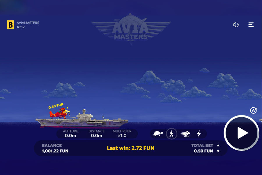 winning aviamasters slot on stake.com