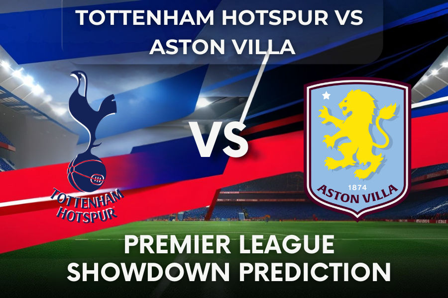 the match between aston villa and tottenham hotspur in premier league