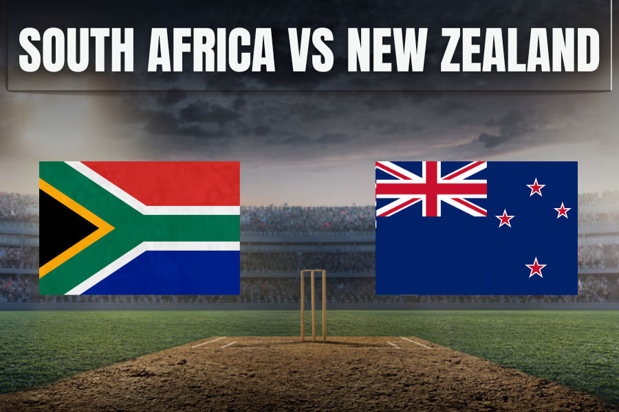 the flags of the new zealand and south africa countries