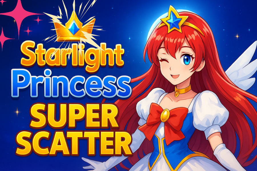 starlight princess super scatter on stake by pragmatic play