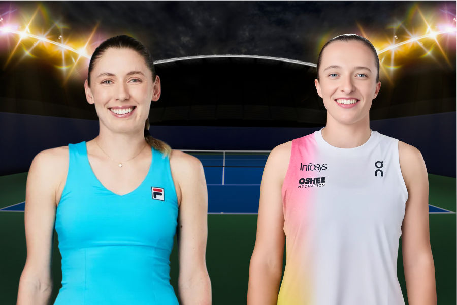 images of iga swiatek and ekaterina alexandrova