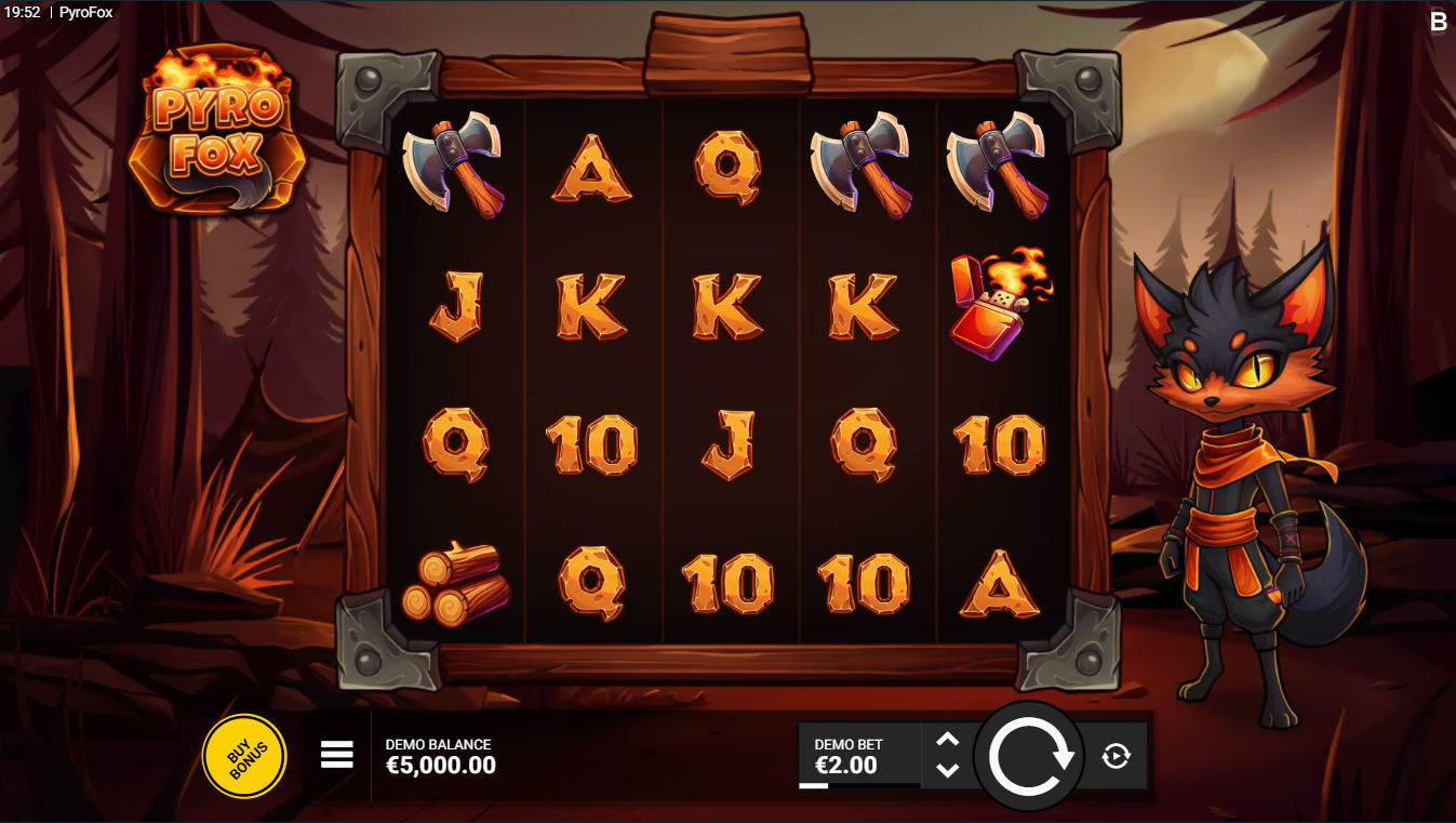 pyrofox slot by backseat gaming