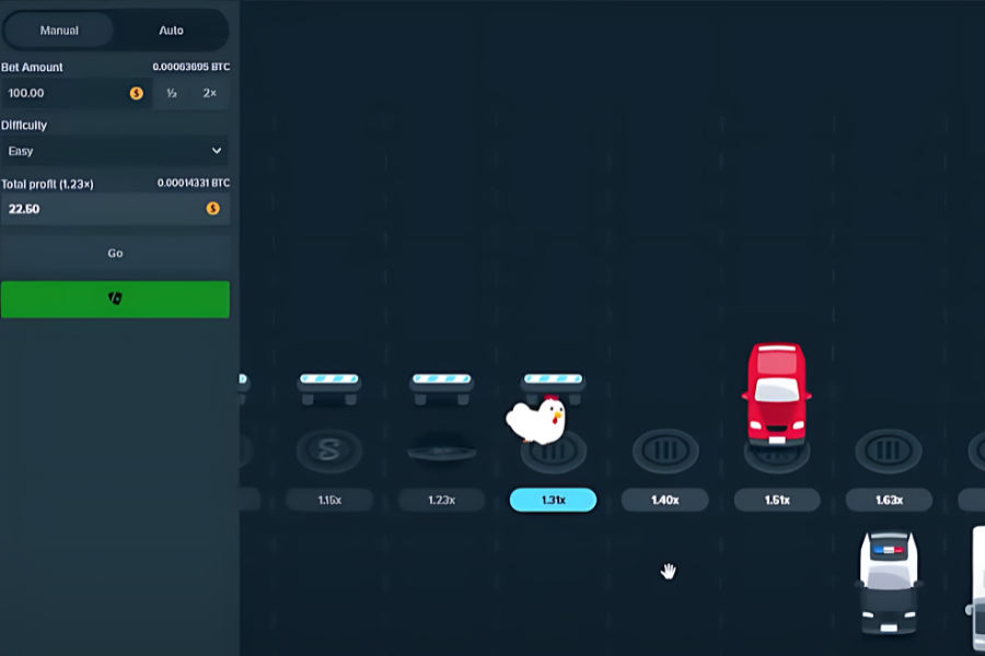 demo play of chicken