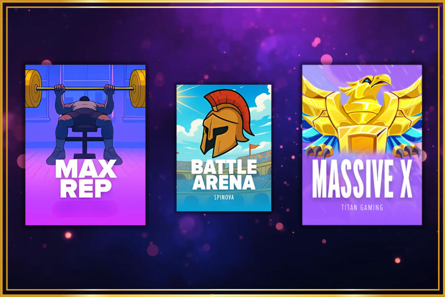 battle arena and max rep and massive x slots on stake.com