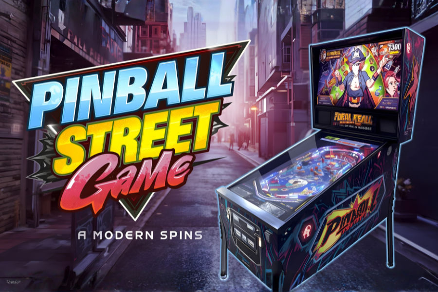 the pinball street by paper clip gaming