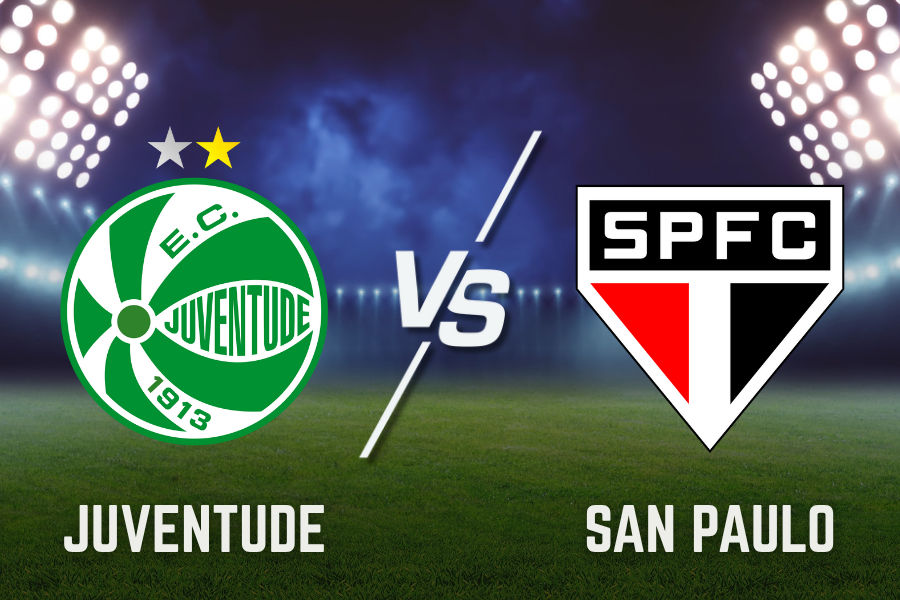 the logos of the football teams juventude and sao paulo