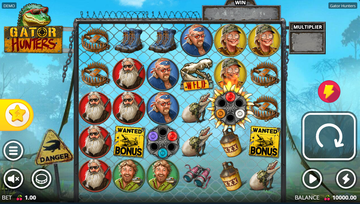 demo play o gator hunter by nolimit city