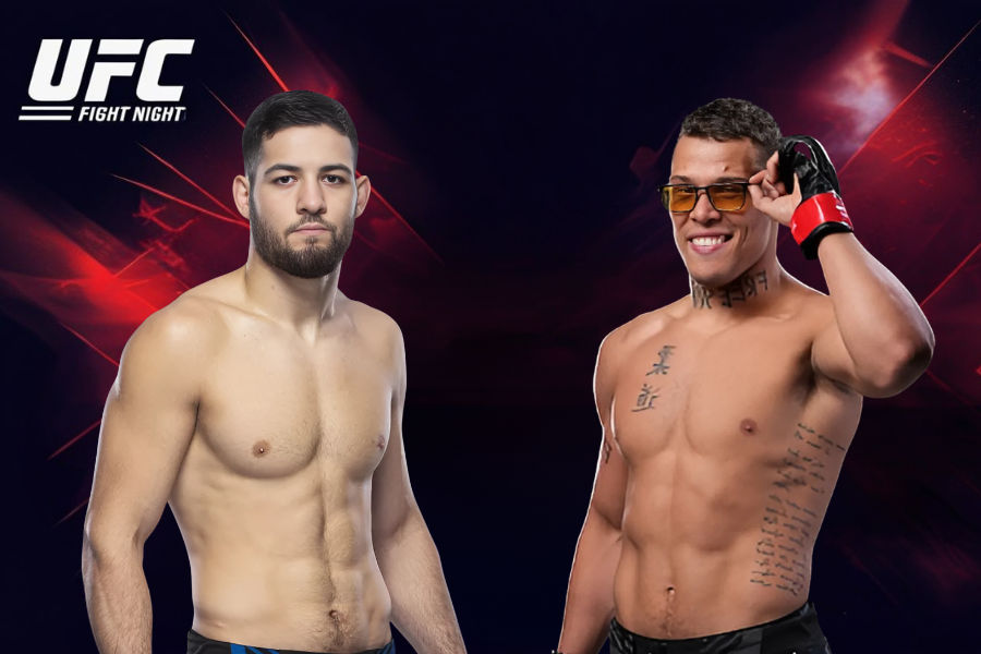 images of nassourdine imavov and caio borralho