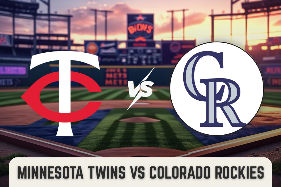 the logos of colorado rockies and minnesota twins baseball teams