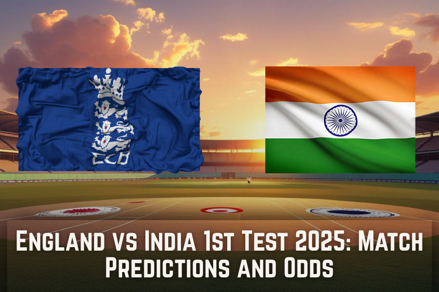 the flags of england and india for cricket matches