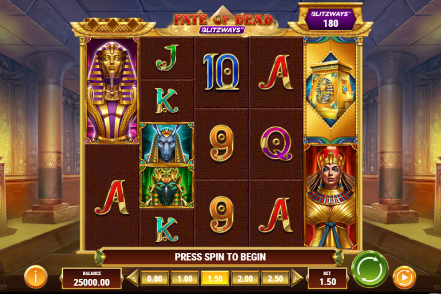 fate of dead blitzways slot demo play