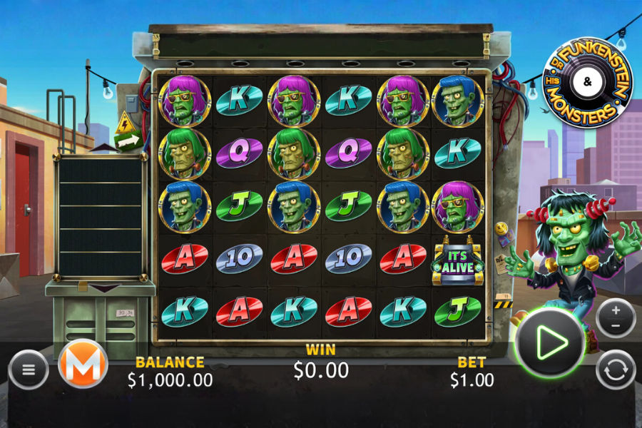 demo play of dr funkenstein and his monsters slot