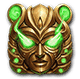 green mask