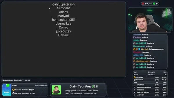$25,000 Wednesday Vibes! !website !stake !discord - dondebonuses.com