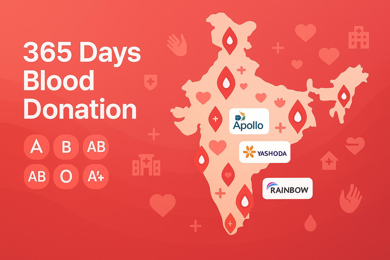 Donate blood — save lives