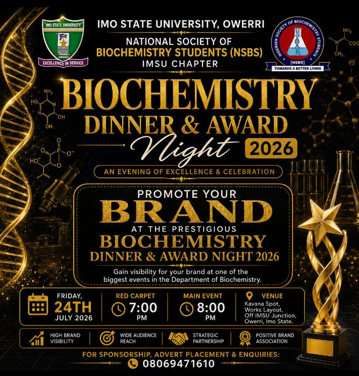 Mr and Miss biochemistry 2026