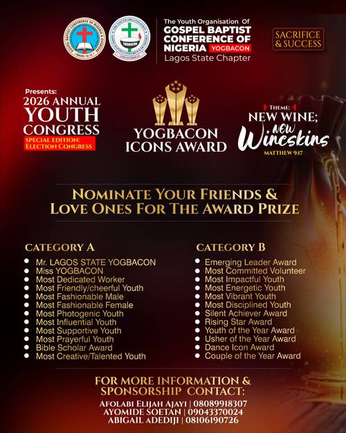 LAGOS STATE YOGBACON DINNER AND AWARD