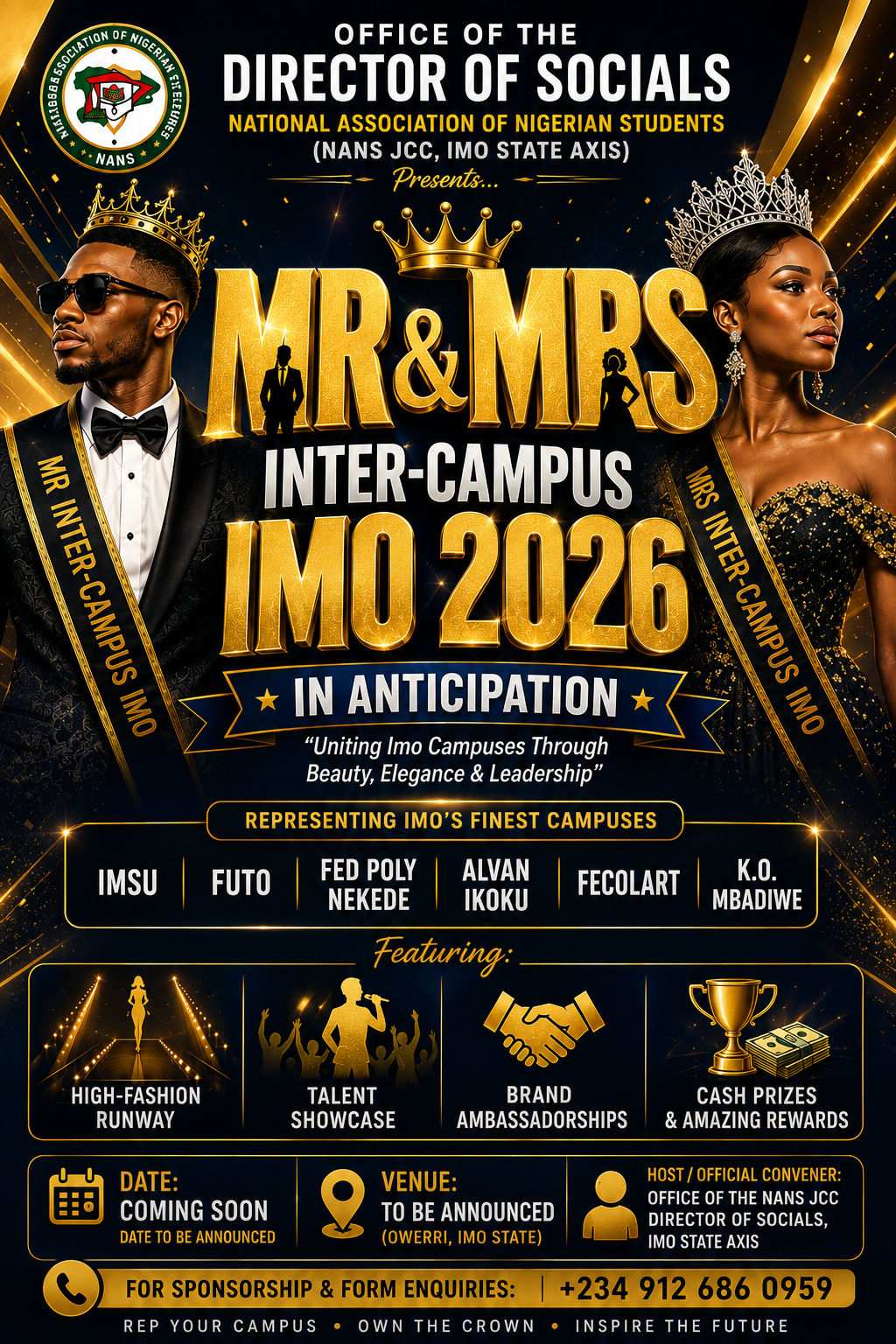 Mr and miss inter campus 2026