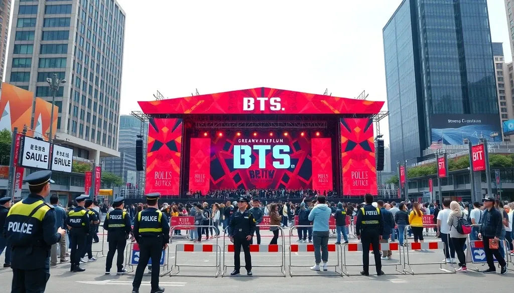 BTS 광화문 공연 현장 방문 전 필수 정보 이미지