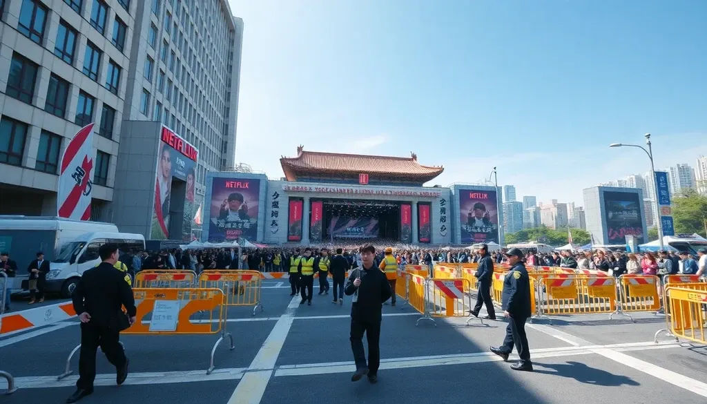 BTS 광화문 공연 준비 단계별 절차 이미지