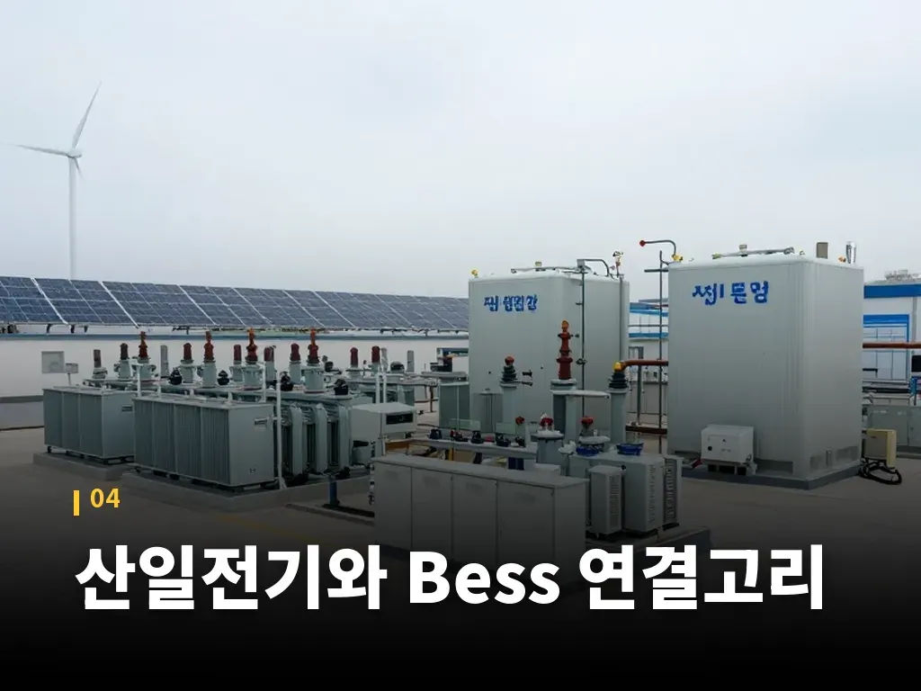 산일전기와 Bess 연결고리 이미지