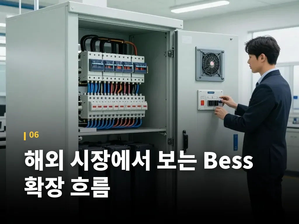 해외 시장에서 보는 Bess 확장 흐름 이미지