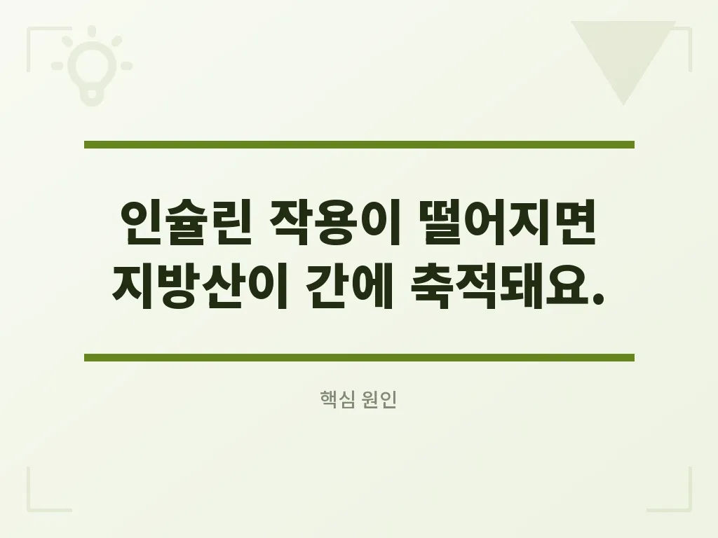 흡연과 지방간 위험의 연관성 이미지