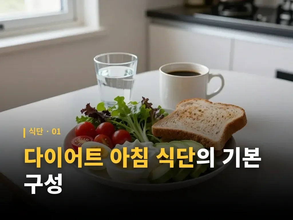 단백질과 채소 메뉴 바꿔 먹기 이미지