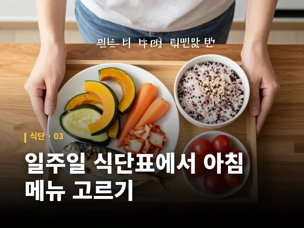 샌드위치와 샐러드도 아침 메뉴가 될까 이미지