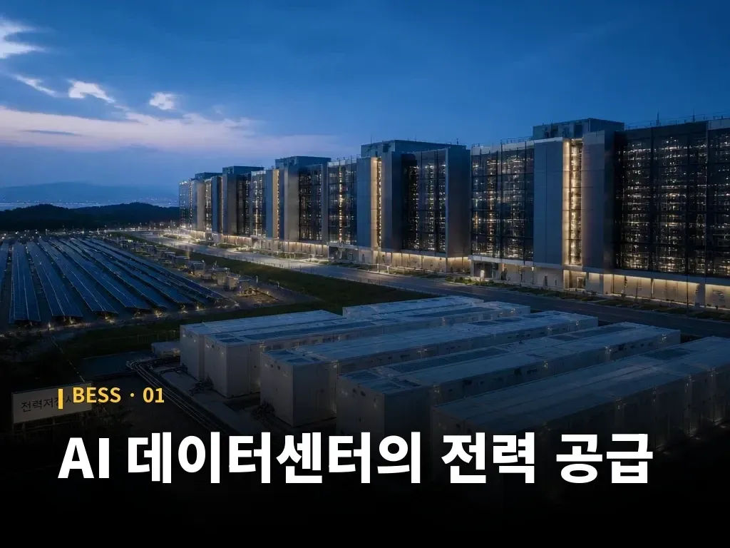 AI 데이터센터의 전력 공급 이미지