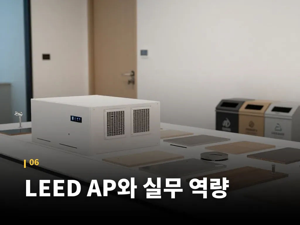 LEED AP와 실무 역량 이미지