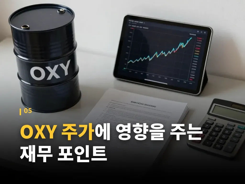 OXY 주가의 장점과 한계 이미지
