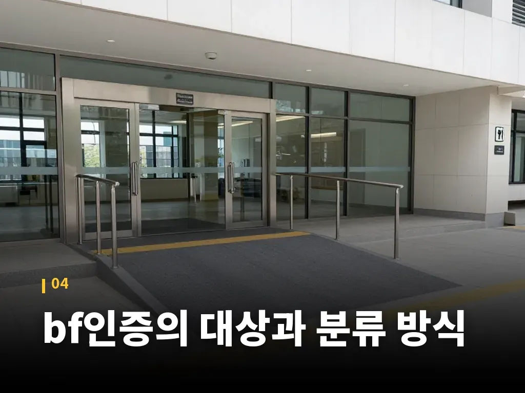 bf인증의 대상과 분류 방식 이미지