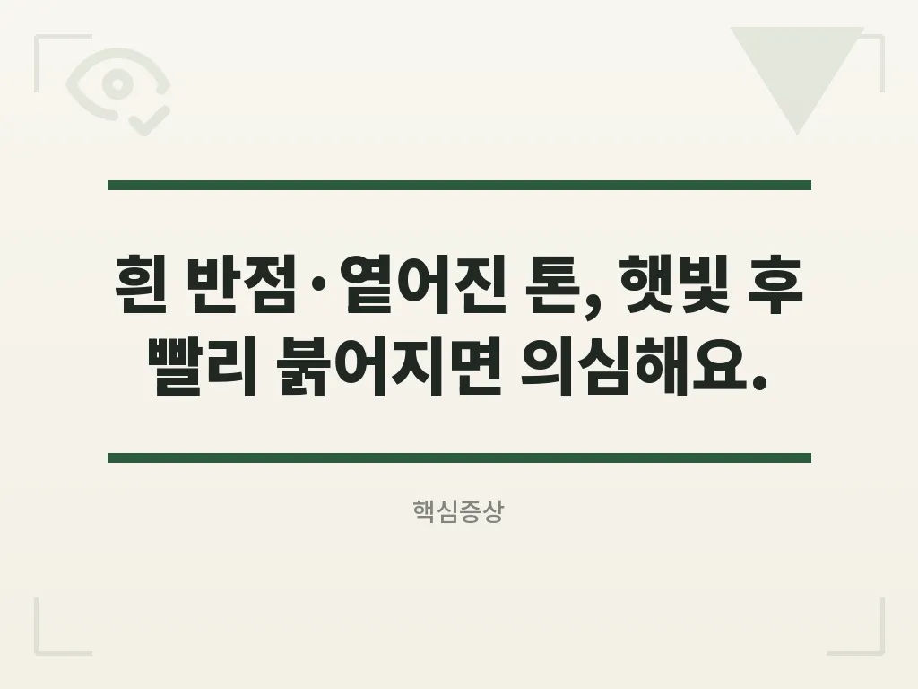 진단과 확인 과정 이미지