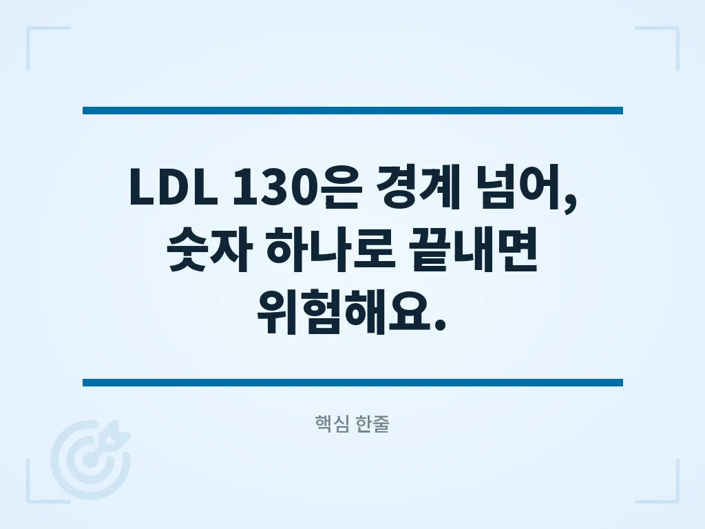 정상 콜레스테롤 수치 해석에서 흔한 오해 이미지