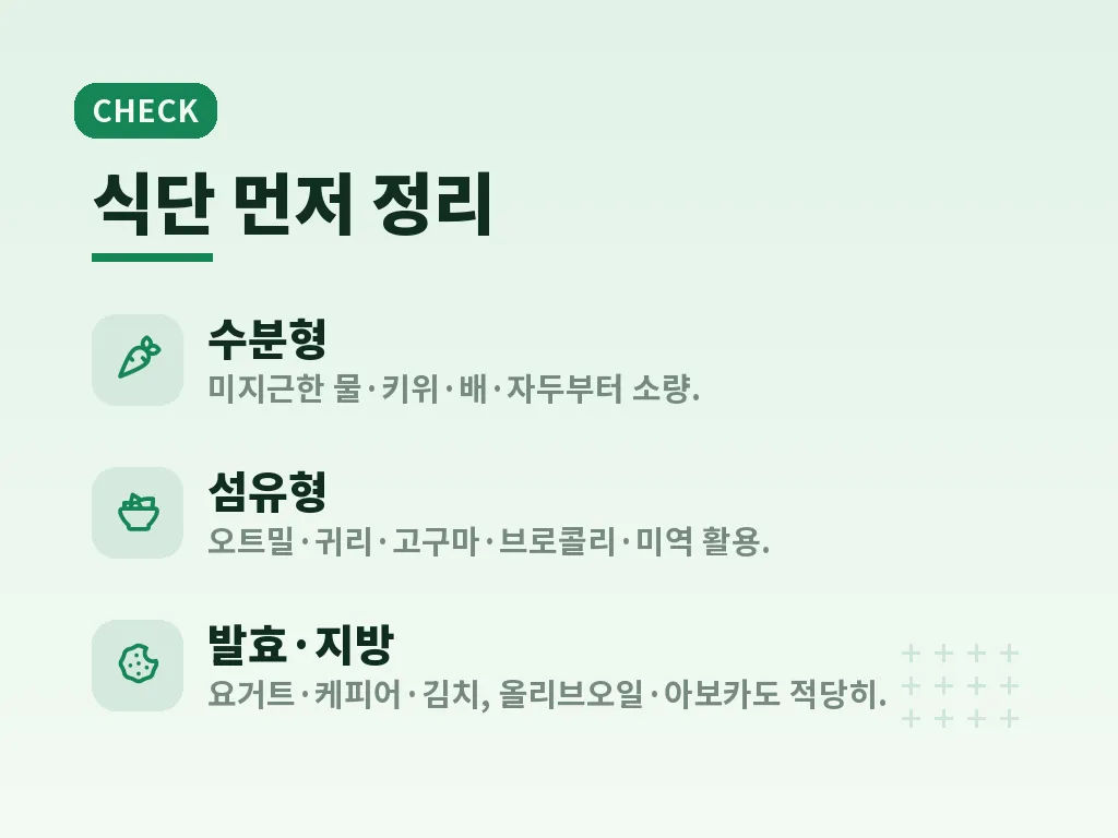 변비약추천에서 자주 비교되는 유형 이미지