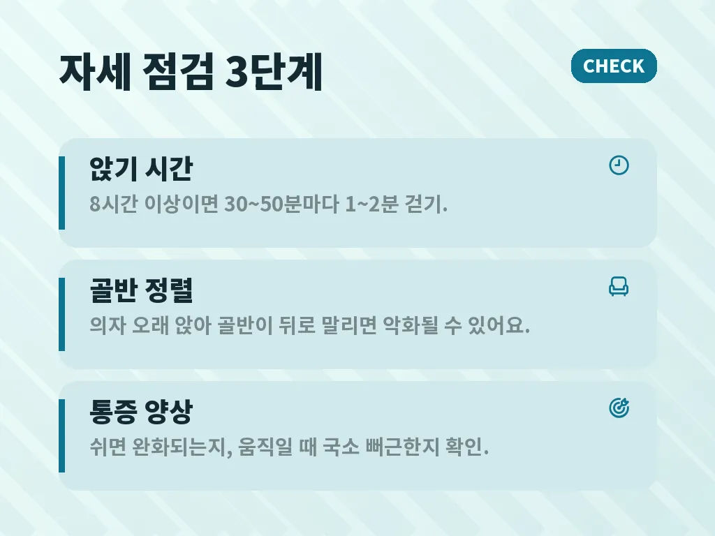 진료가 필요한 신호 7가지 이미지