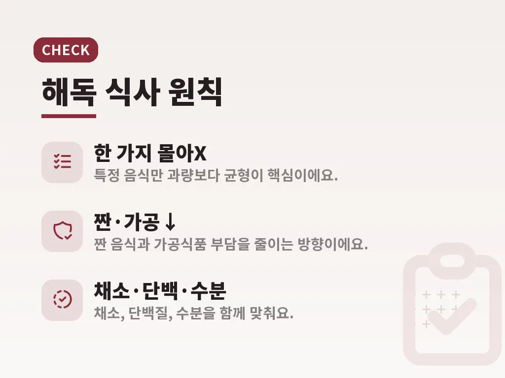 하루 수분 섭취와 생활 습관 이미지