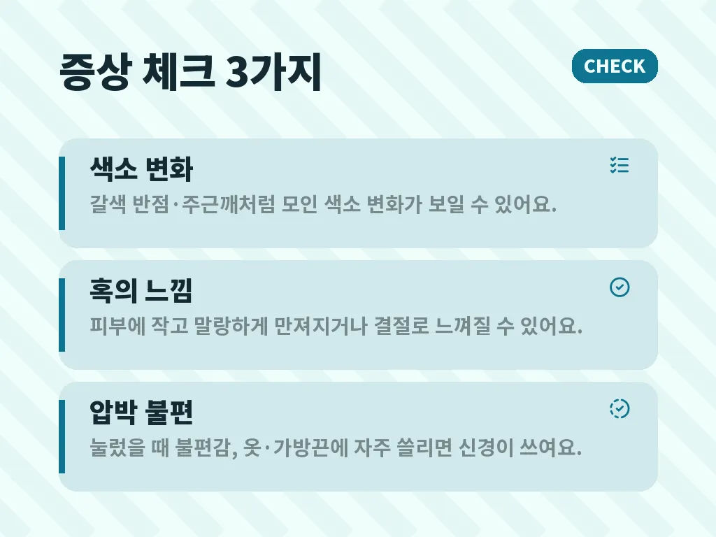 진단은 어떤 순서로 진행되나요 이미지
