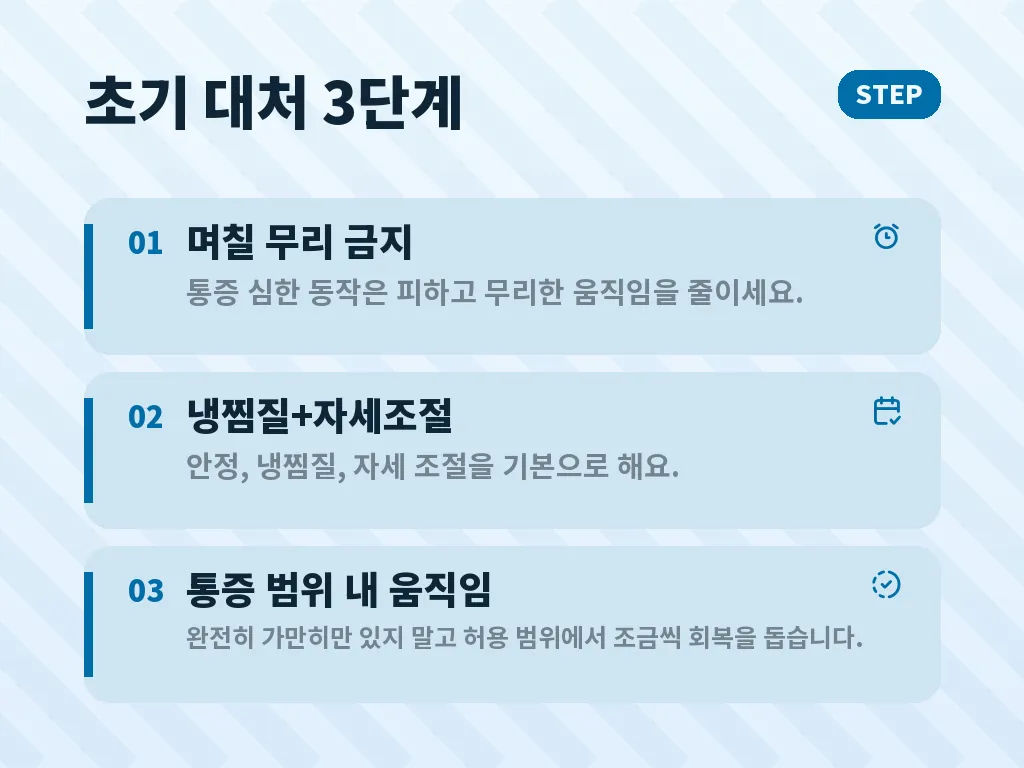 허리 염좌와 허리협착증, 허리디스크를 구분할 때 보는 포인트 이미지