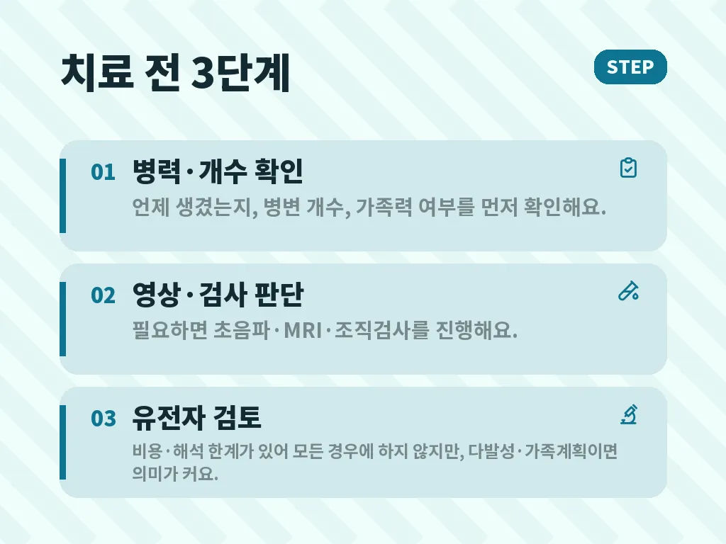 신경섬유종 치료 방법 이미지