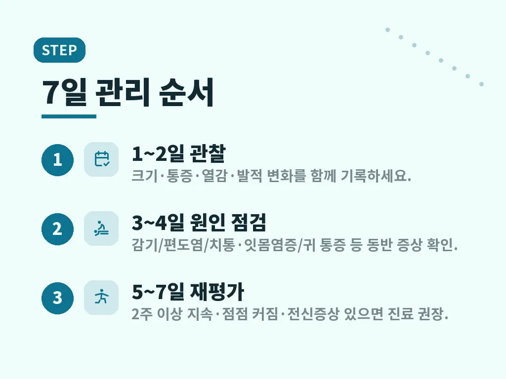 진단은 어떻게 진행되나요 이미지