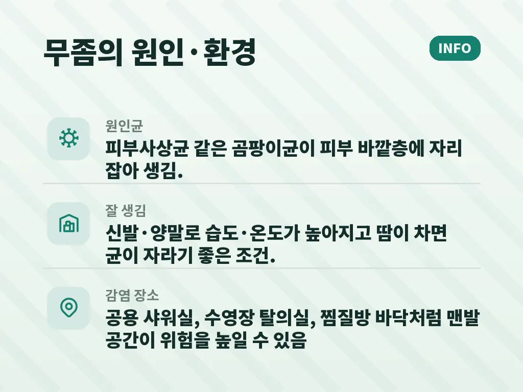 재발을 줄이는 생활 습관 이미지