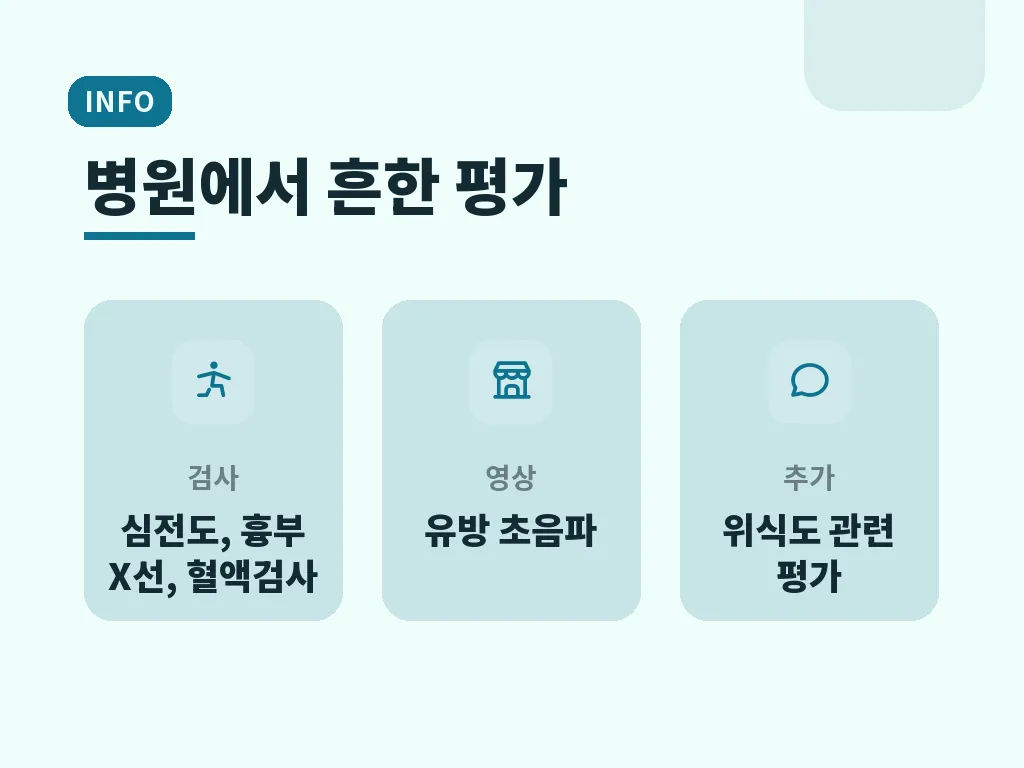 여자 왼쪽 가슴 통증과 함께 보면 좋은 생활 기록 이미지