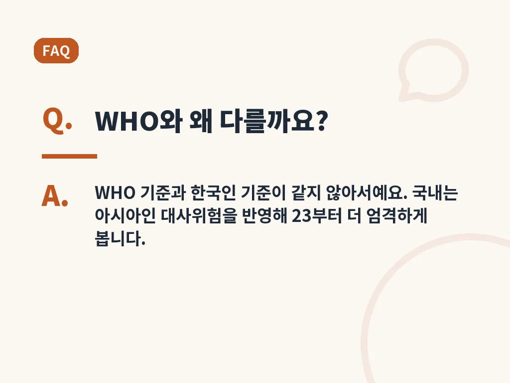 BMI 계산하기의 한계와 주의점 이미지