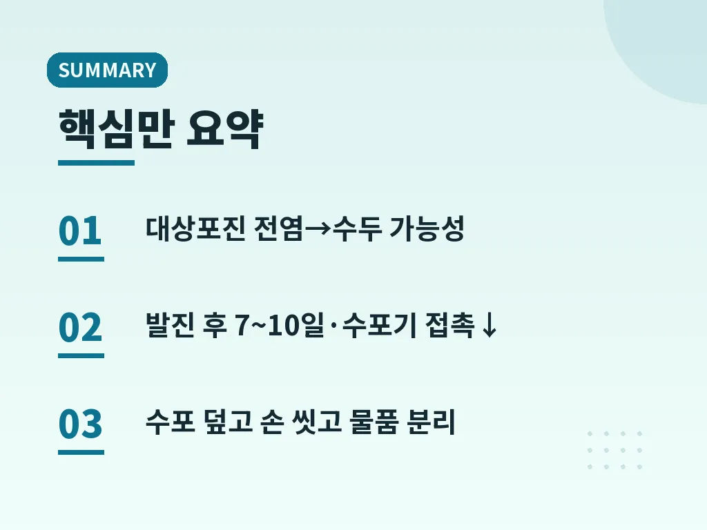 대상포진 전염성에 대한 흔한 오해 이미지