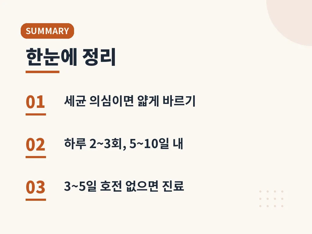 약국에서 고를 때 체크할 포인트 이미지